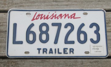 Louisiana Lipstick License Plate 