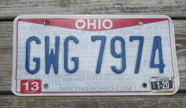 Ohio Pride License Plate Birth Place of Aviation Clermont County 2020