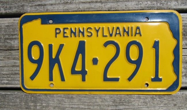 pa plate lookup