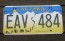 Alaska Gold Rush License Plate Centennial 