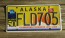 Alaska 50th Anniversary Celebrating State Hood License Plate 2016