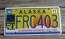 Alaska 50th Anniversary Celebrating State Hood License Plate 2011