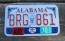 Alabama Motorcycle License Plate Motorcycle Rider 2010