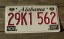 Alabama Heart of Dixie License Plate 2001