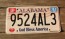 Alabama God Bless America License Plate 2016