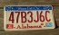 Alabama Stars Fell On License Plate 2007