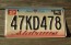 Alabama Heart of Dixie License Plate 2002