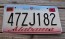 Alabama Heart of Dixie License Plate 2001 47ZJ182