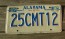 Alabama Heart of Dixie License Plate 1997