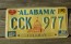Alabama Capitol Heart of Dixie License Plate 1982