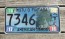 American Samoa Islands License Plate United States