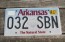 Arkansas Diamond The Natural State License Plate 2017