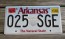 Arkansas Diamond The Natural State License Plate 2016