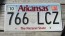 Arkansas Diamond The Natural State License Plate 2007