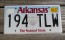 Arkansas Diamond The Natural State License Plate 2017