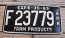 Arkansas Farm Products License Plate 1969