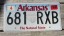 Arkansas Diamond The Natural State License Plate 2013