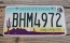 Arizona Sunset Cactus License Plate Grand Canyon State 2017 BHM 4972