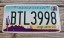 Arizona Sunset Cactus License Plate Grand Canyon State 2017 BTL 3998