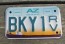 Arizona Recreational Vehicle License Plate Sunset Cactus Motorcycle Sized