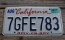 California Lipstick License Plate 2017 DMV