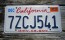 California Lipstick License Plate 2018 DMV