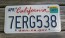 California Lipstick License Plate 2017