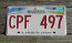 Canada New Brunswick Be in This Place License Plate 2011