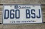 Quebec Canada Je Me Souviens License Plate
