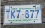 Canada New Brunswick License Plate 1987 Nouveau Brunswick