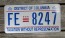 District of Columbia License Plate Washington DC Taxation Without Representation