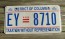 District of Columbia License Plate Washington DC Taxation Without Representation