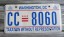 District of Columbia License Plate Washington DC Taxation Without Representation