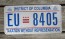 District of Columbia License Plate Washington DC Taxation Without Representation