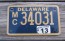Delaware Motorcycle License Plate 2013
