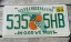 Florida Double Orange My Florida License Plate 2017 Sunshine State In God We Trust