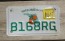 Florida Motorcycle License Plate Double Orange 2017