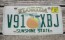 Florida Big Orange License Plate Sunshine State 2007
