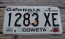 Georgia On My Mind License Plate 2007