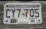 Georgia Motorcycle License Plate Peach State 2005