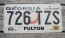 Georgia On My Mind License Plate 2001