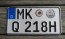 Germany Car License Plate