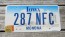 Iowa Farm Scene License Plate Monona County 2007