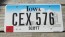Iowa Farm Scene License Plate Scott County 2015