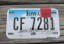 Iowa Motorcycle Farm Scene License Plate 2015