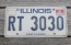 Illinois Land of Lincoln License Plate 1980