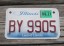 Illinois Motorcycle Land of lincoln License Plate 2011