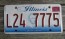 Illinois Land of Lincoln License Plate 2016