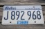Illinois Land of Lincoln License Plate 2000