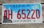 Illinois Chicago City Scene License Plate Land of Lincoln 2017